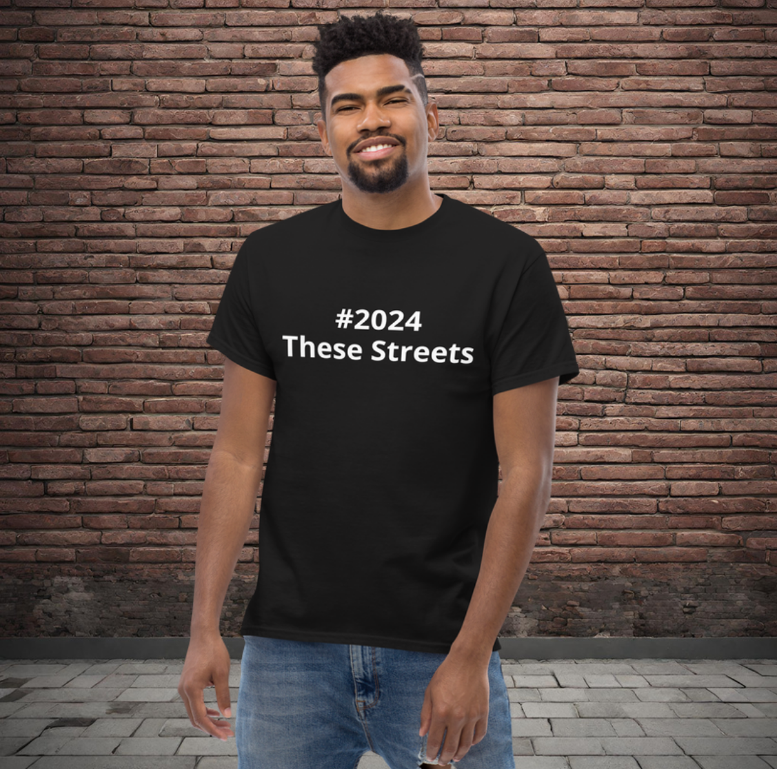 2024 these streets graphic shirt for men