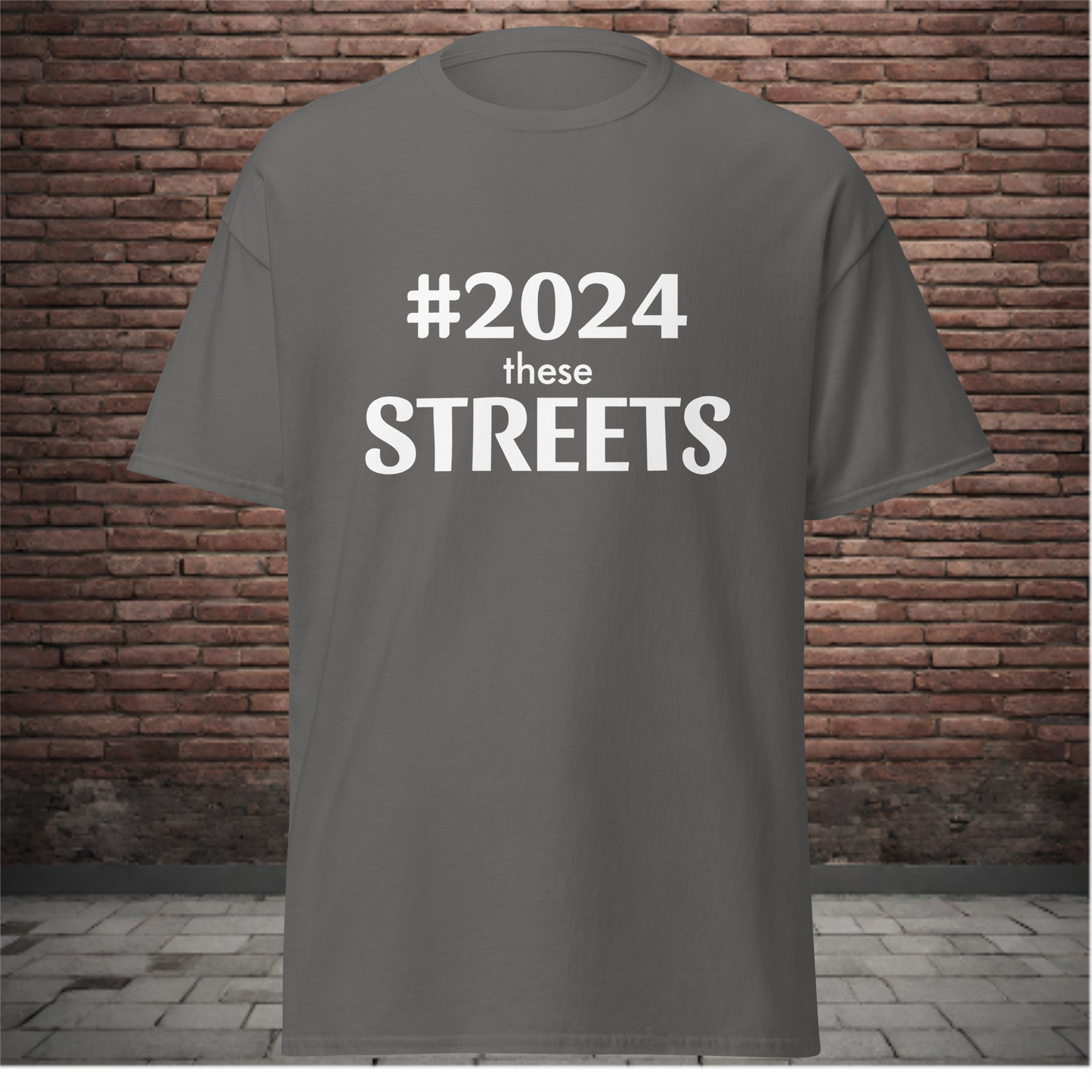 For these streets mens graphic tee